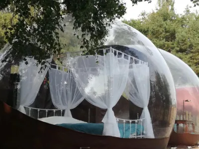 Slapen in een bubbel